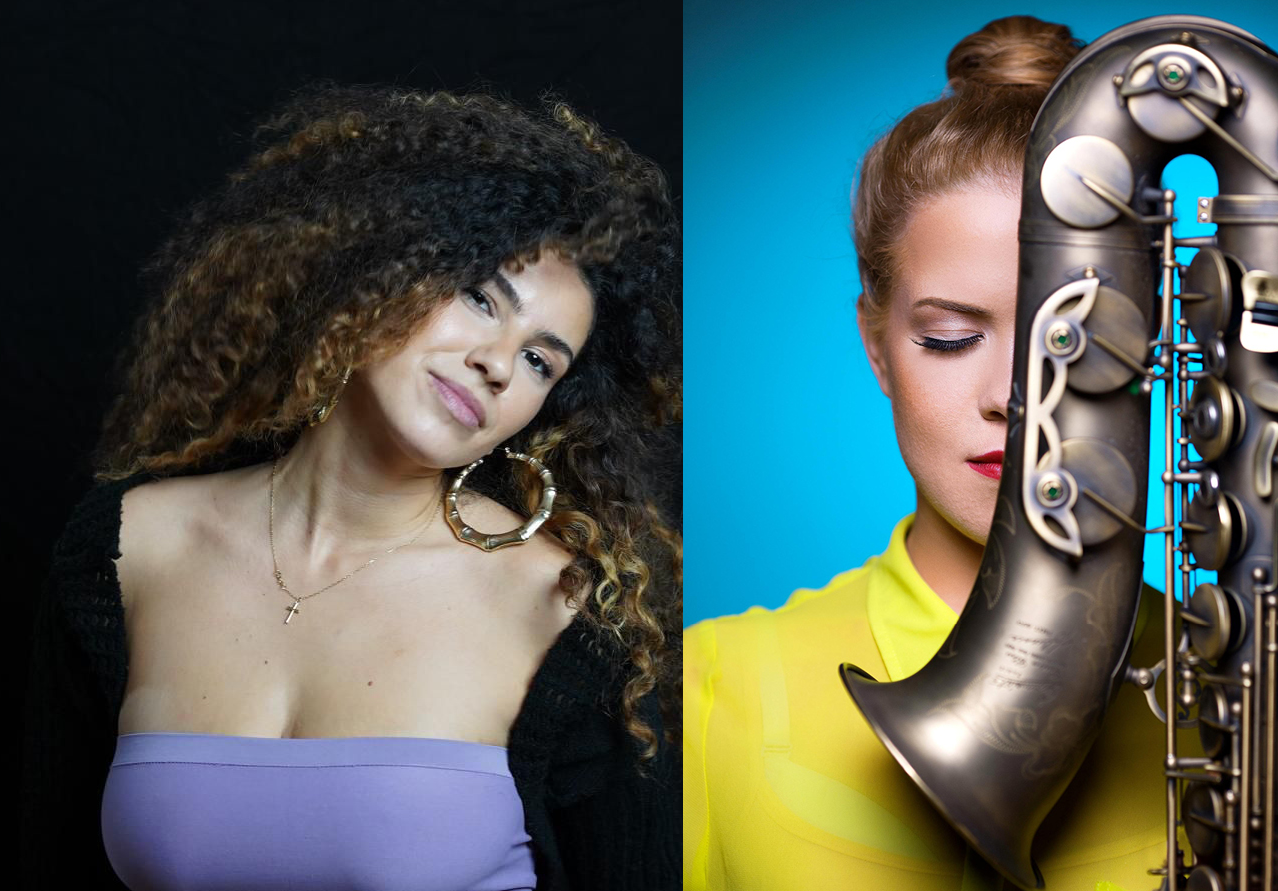 Monica Saba sings. Simona Turk plays Saxophone